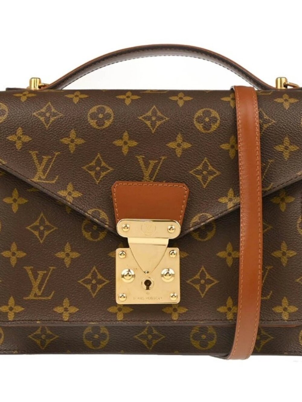 Louis Vuitton Monogram Monceau 28 Business Handbag
